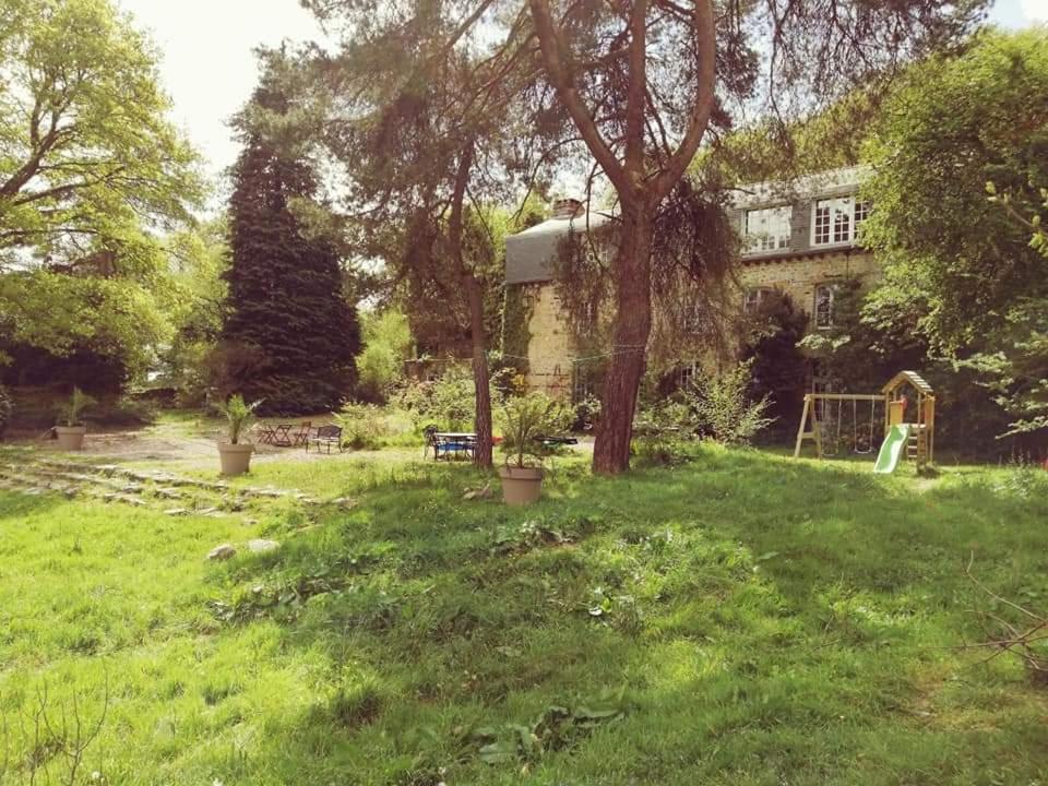 Hotel MANOIR DU TERTRE au coeur de la forêt de Brocéliande Paimpont Exterior foto